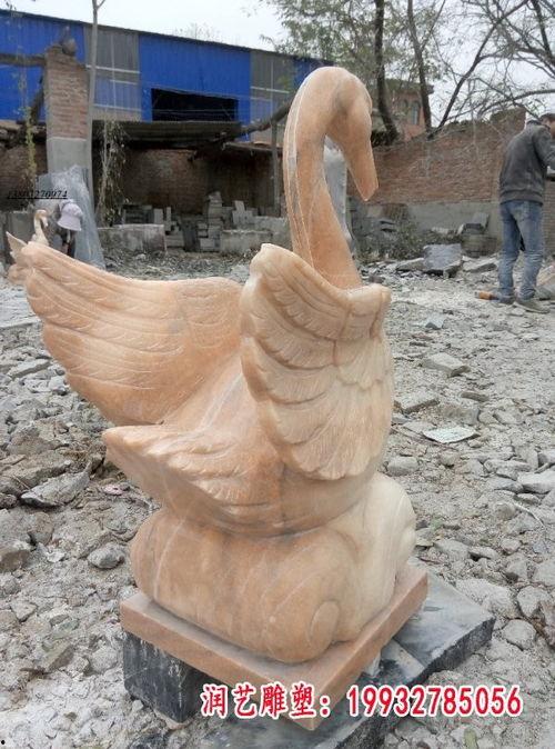 网红天鹅雕塑图片,艺术与自然的完美融合